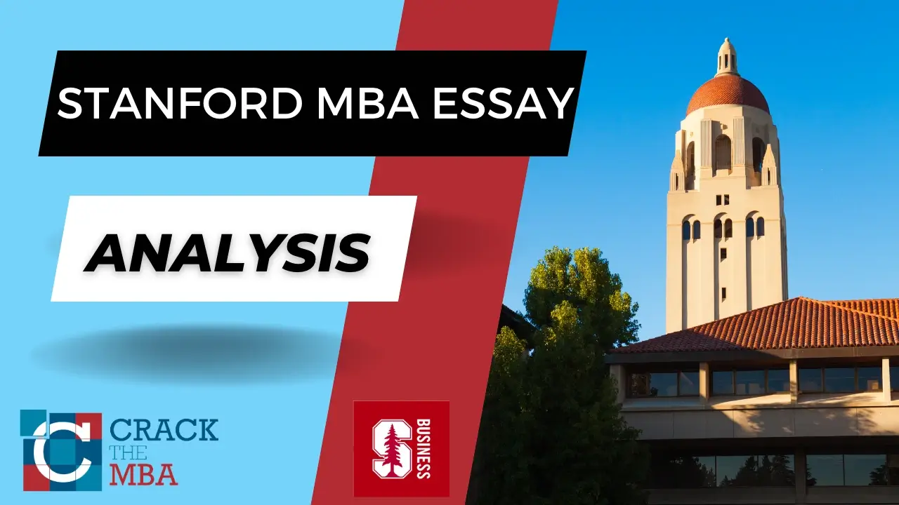 stanford mba admissions essay